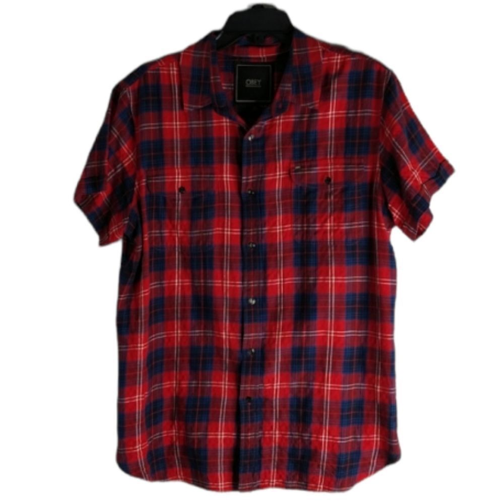 Obey Propaganda Plaid Shirt